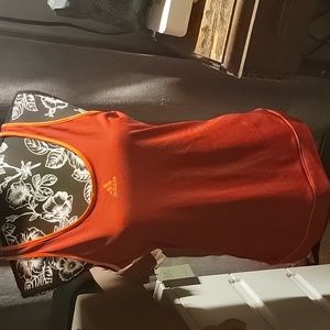 Nwt sz L Red and Orange Adidas Top